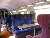 Interior tren TGV